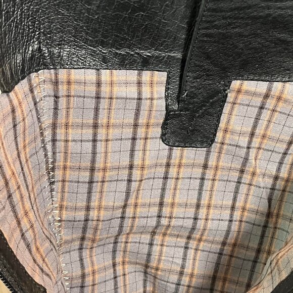 UGG Australia Darcie Black Leather Knee High Round Toe Riding Boots Size 7.5 - Picture 7 of 7